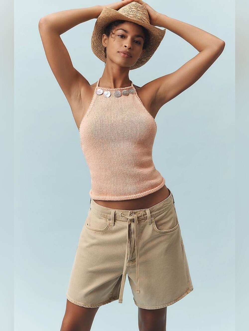 Citizens Of Humanity Brynn Shorts In Hempseed Wash